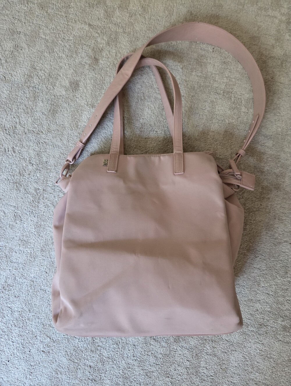 Beis Atlas Pink Commuter Everyfay Tote Bag